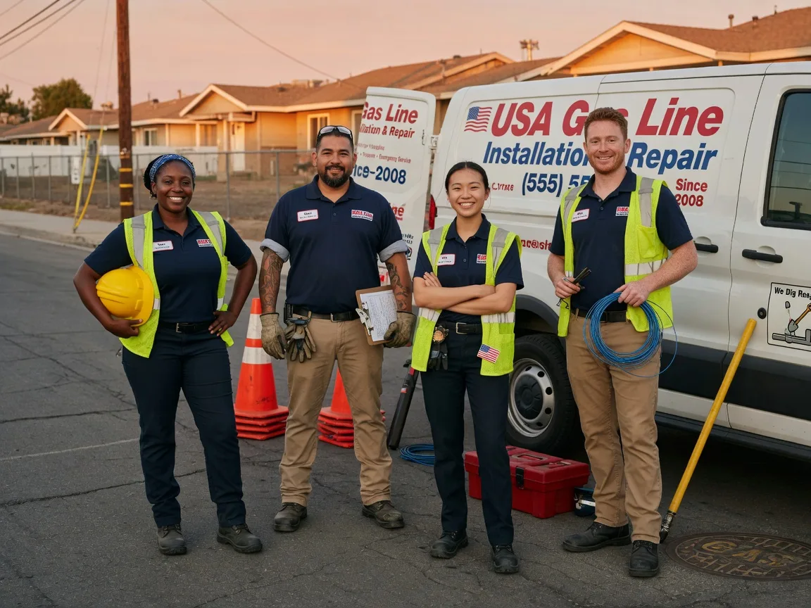 Gas Line Installation company in Bridge City, TX